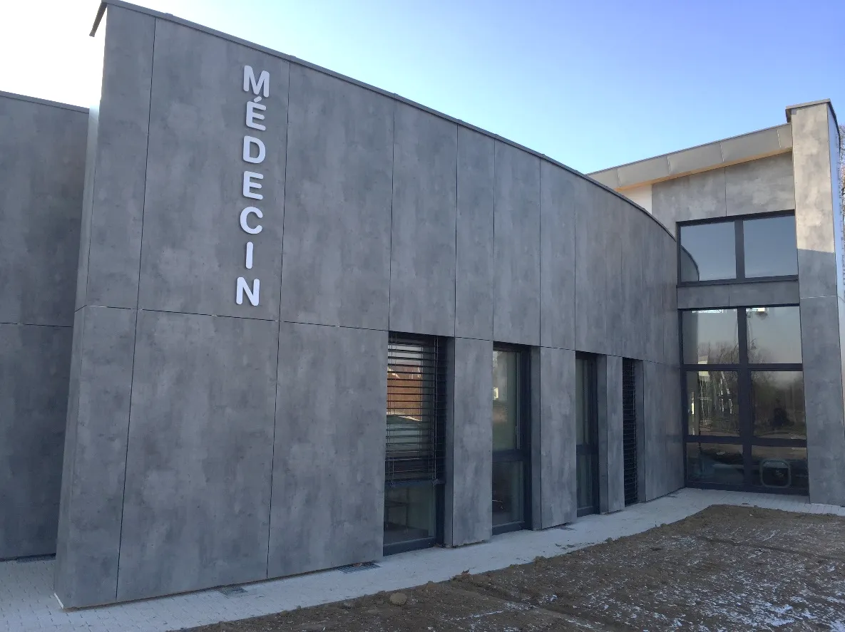 Bardage Maison Médicale de Benheim