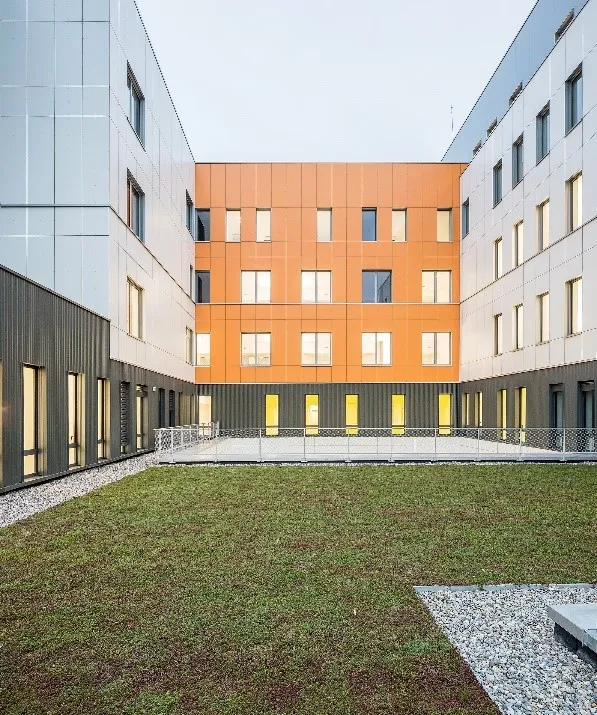 Bardage Hôpitaux universitaire de Strasbourg